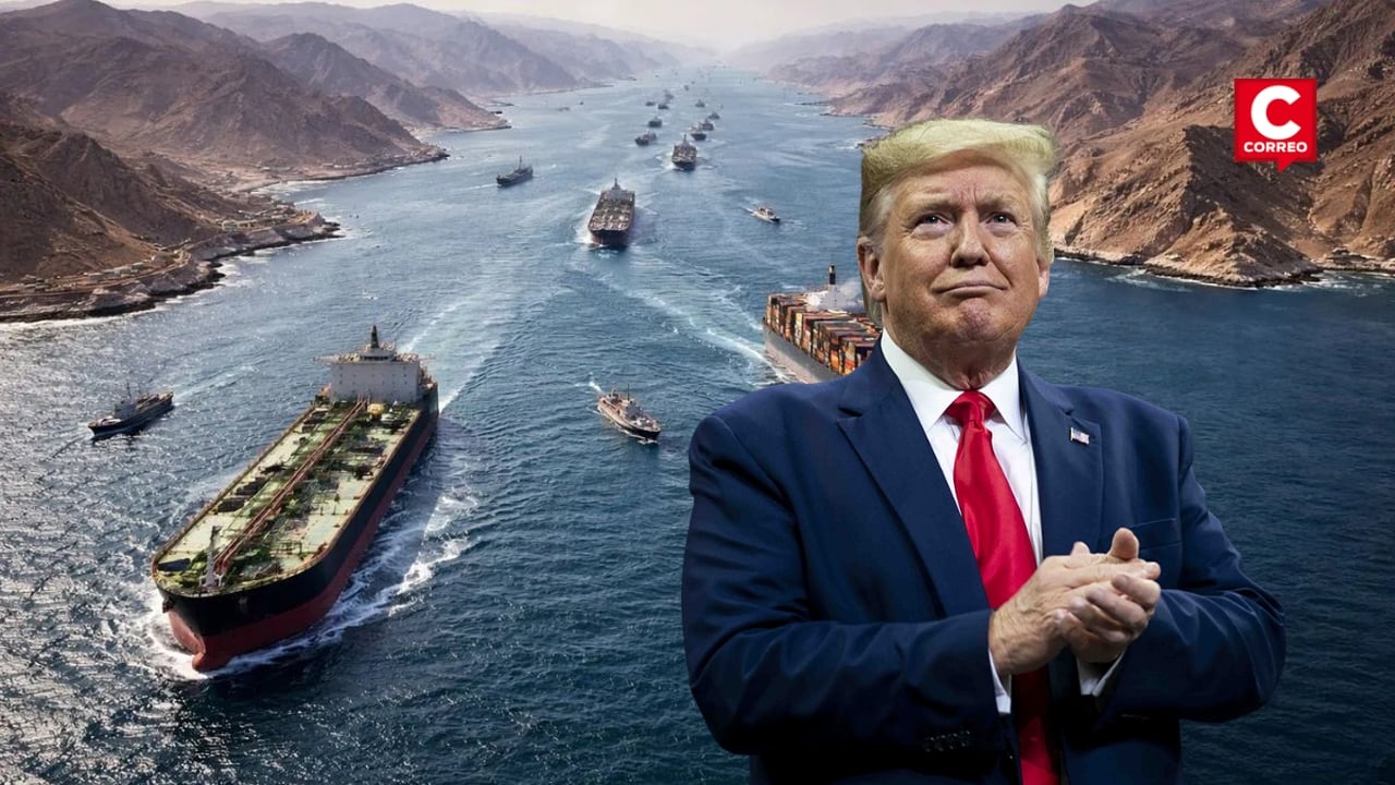 Trump anuncia reapertura del estrecho de Ormuz tras acuerdo con Irán: “El viernes estará completamente abierto”. Composición: Diario Correo.
