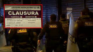 Municipalidad clausura mercado Uniflor en el Rímac y comerciantes protestan por cierre definitivo