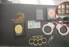 Detienen a brasileño por hacerse pasar como Policía