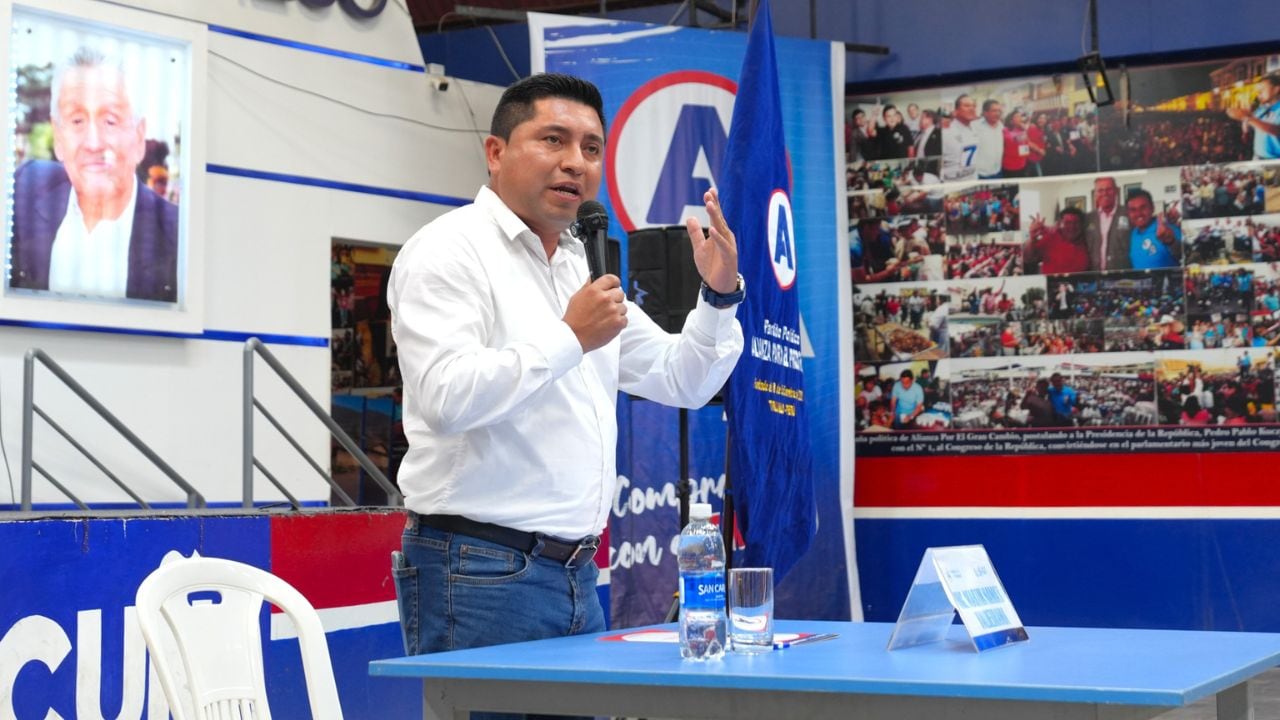 Actual responsable político de APP dijo que tiene el respaldo de la dirigencia.