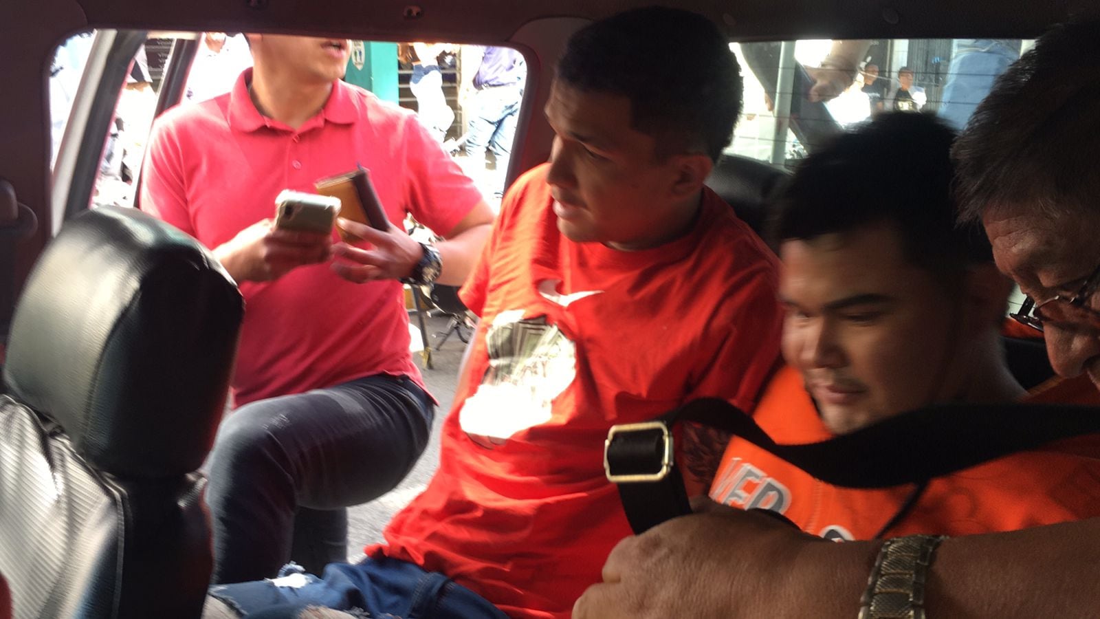 Extranjeros fueron llevados a la Divincri Arequipa. Foto: Cortesía.