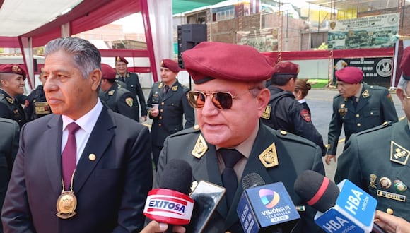 General de la PNP en Arequipa dio a conocer sobre el plan de seguridad por Halloween. (Foto: GEC)