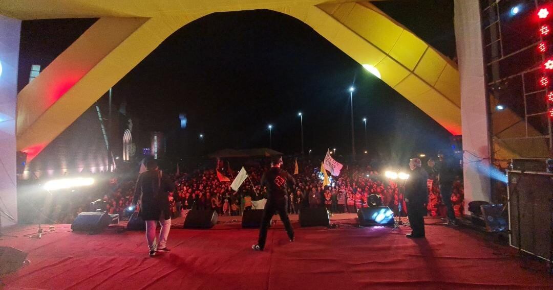 Se realizó concierto cristiano con una banda internacional (Foto: Difusión)