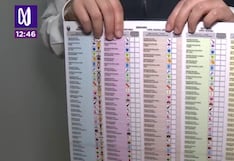 ONPE presenta modelo de cédula electoral y novedades sobre designación de miembros de mesa