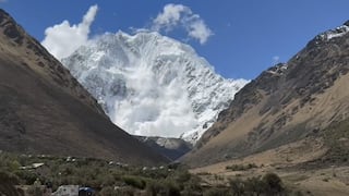 Cusco: Masa de hielo del nevado Humantay se desprende tras sismo