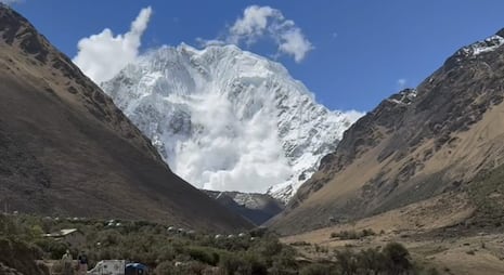 Cusco: Masa de hielo del nevado Humantay se desprende tras sismo