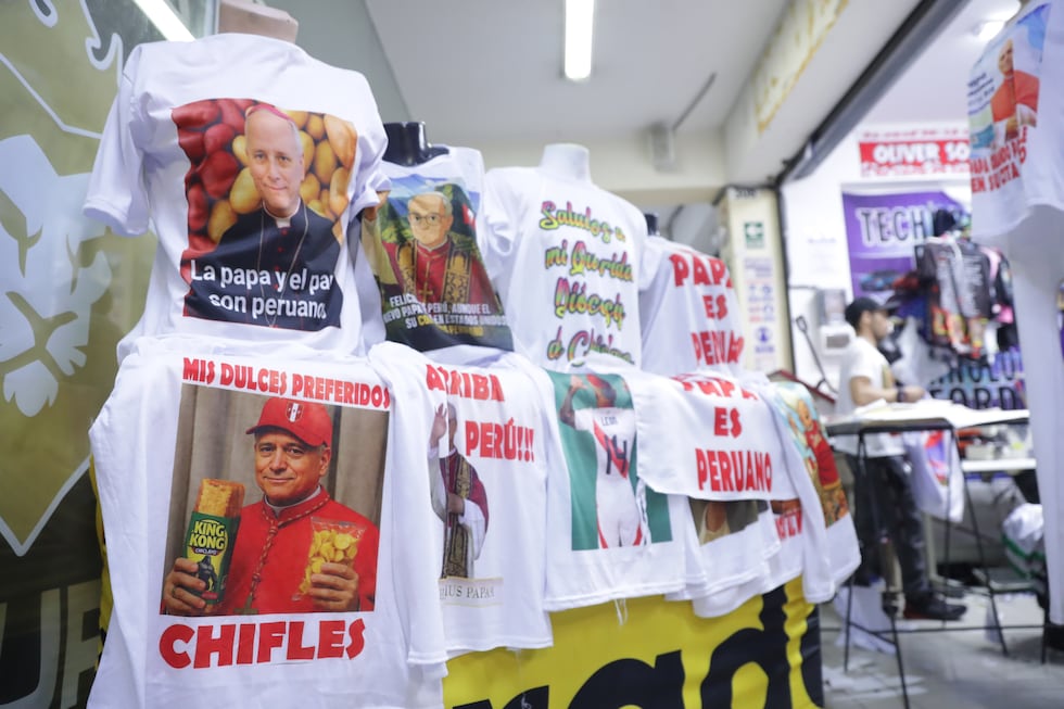 Gamarra lanza polos con el rostro del papa León XIV y se suma al furor por el nuevo pontífice | MISCELANEA | CORREO