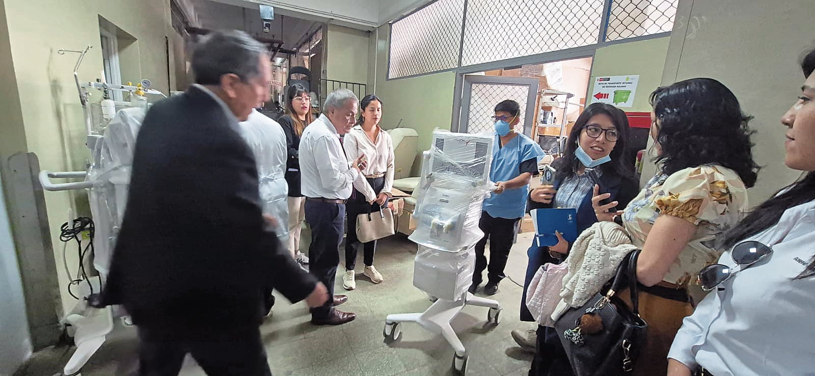 Comprarán algunos equipos para el Honorio Delgado Espinoza (GRA)