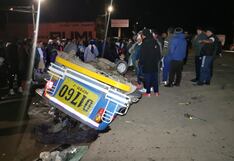 Puno: Una mujer y una niña dejaron de existir tras un accidente de tránsito