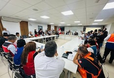GORE Ica y ministerio de Defensa sostuvieron reunión de emergencia tras sismo de 6.1 y evaluaron en campo