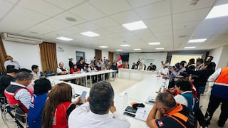 GORE Ica y ministerio de Defensa sostuvieron reunión de emergencia tras sismo de 6.1 y evaluaron en campo