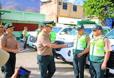 Después de más de un año, 23 vehículos son puestos en funcionamiento para reforzar la seguridad en Huánuco