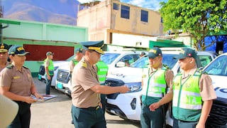 Después de más de un año, 23 vehículos son puestos en funcionamiento para reforzar la seguridad en Huánuco