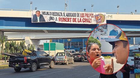 Trujillo: Aparecen carteles contra Robert De La Cruz y candidato responsabiliza a APP