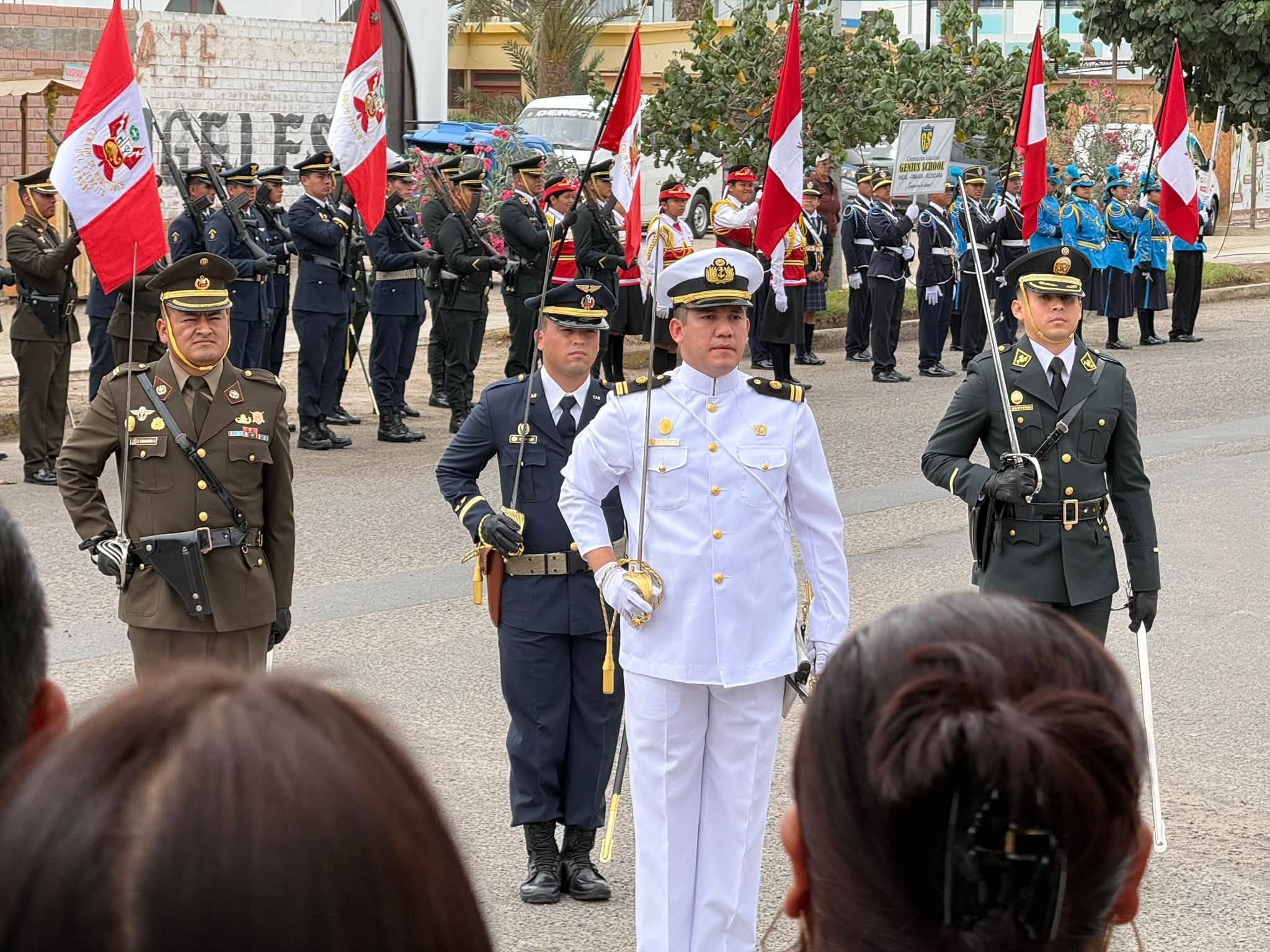 Pisco: Paracas rindió homenaje al gran almirante Miguel Grau Seminario, héroe del Perú