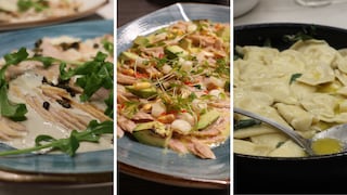 Tres recetas con atún Yellowfin: prepara tiradito, ravioles y vitello tonnato