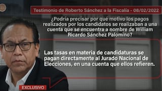 Roberto Sánchez ofreció versiones contradictorias ante la fiscalía sobre destino de aportes de su partido