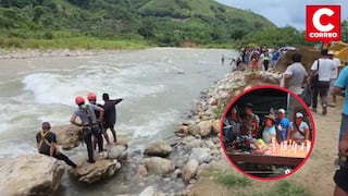Familia vela la ropa de pescador desaparecido en el río Satipo desde hace tres días