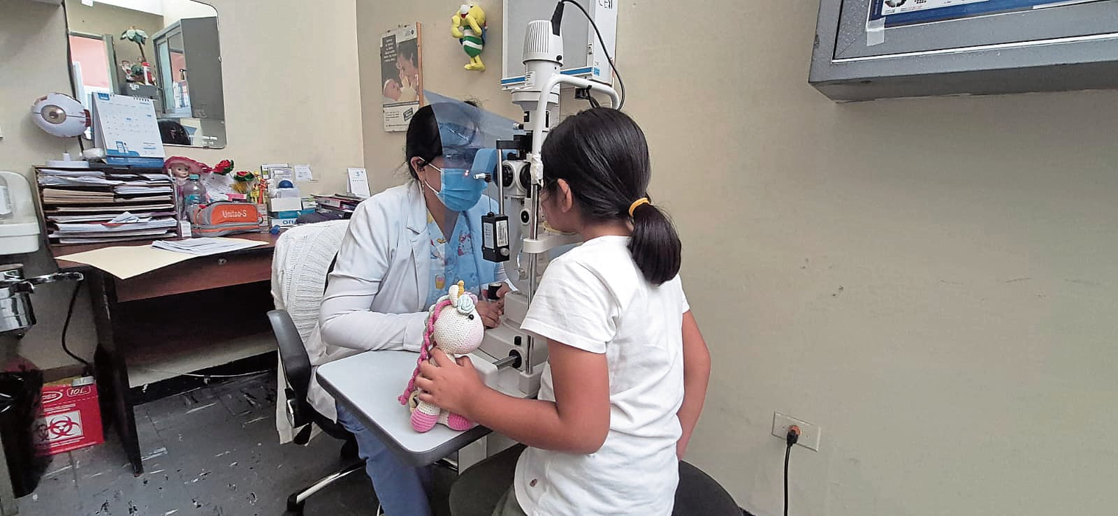 Los padres deben cuidar la salud ocular de los niños en Arequipa. Foto: GEC.