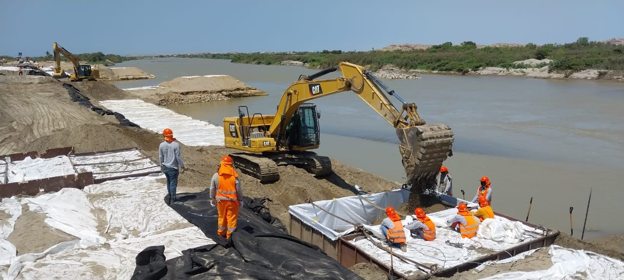 Contraloría encontró la ausencia de personal clave de la empresa supervisora en los trabajos de protección de un dique