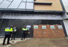 Clausuran y amurallan discoteca “Lauz” en Huancayo por operar sin ITSE ni licencia