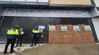 Clausuran y amurallan discoteca “Lauz” en Huancayo por operar sin ITSE ni licencia