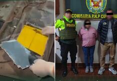 Apurímac: Pareja cae con 24 kilos de cocaína escondidos en su camioneta