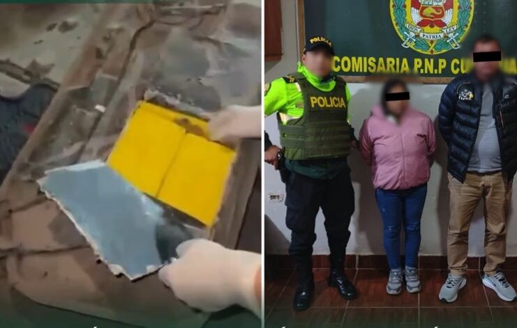 Operativo policial en Curahuasi sirvió para detener a presuntos narcotraficantes
