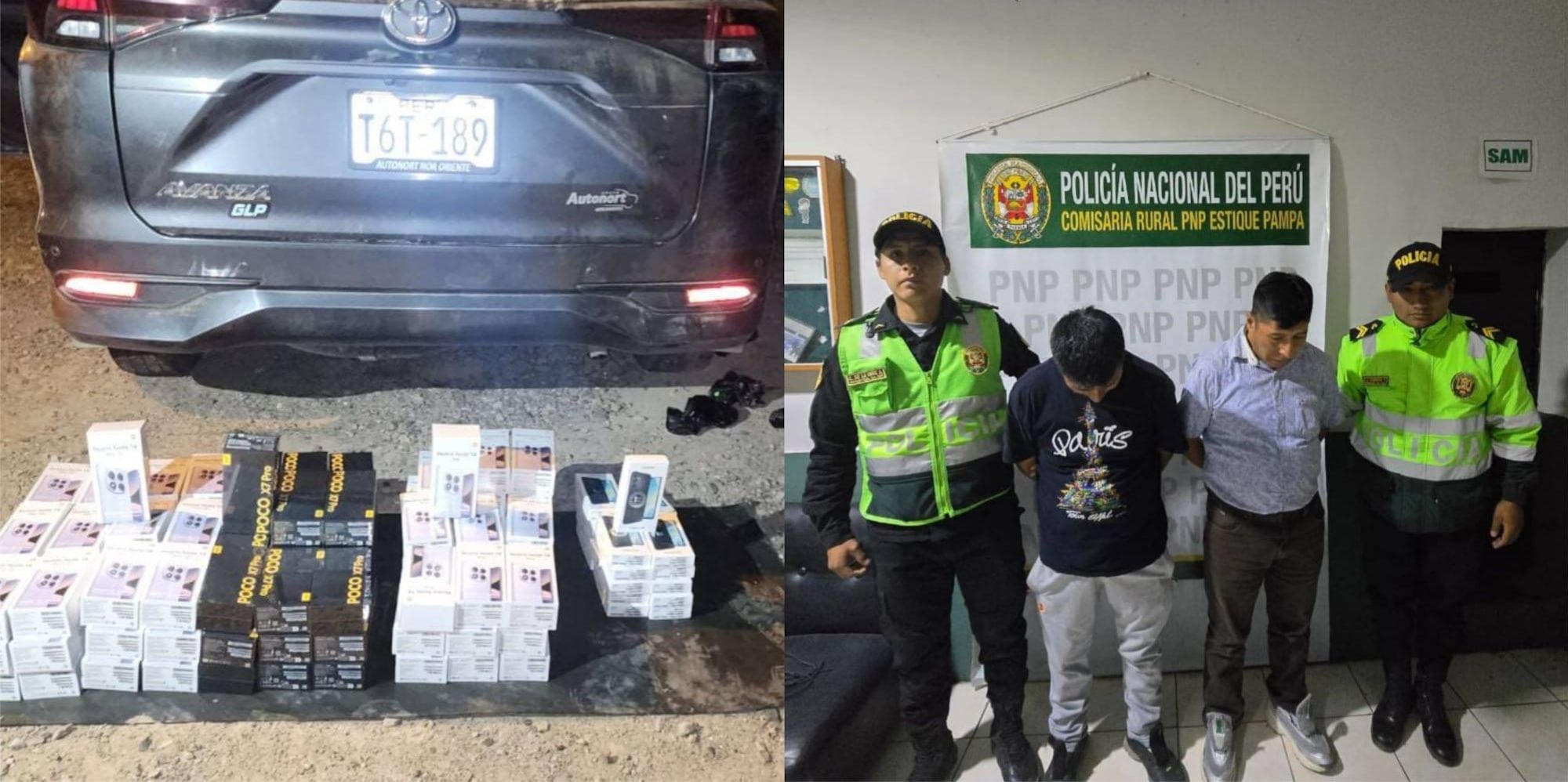 Hermanos creyeron que por ser feriado largo el control sería más flexible. (Foto: Difusión)