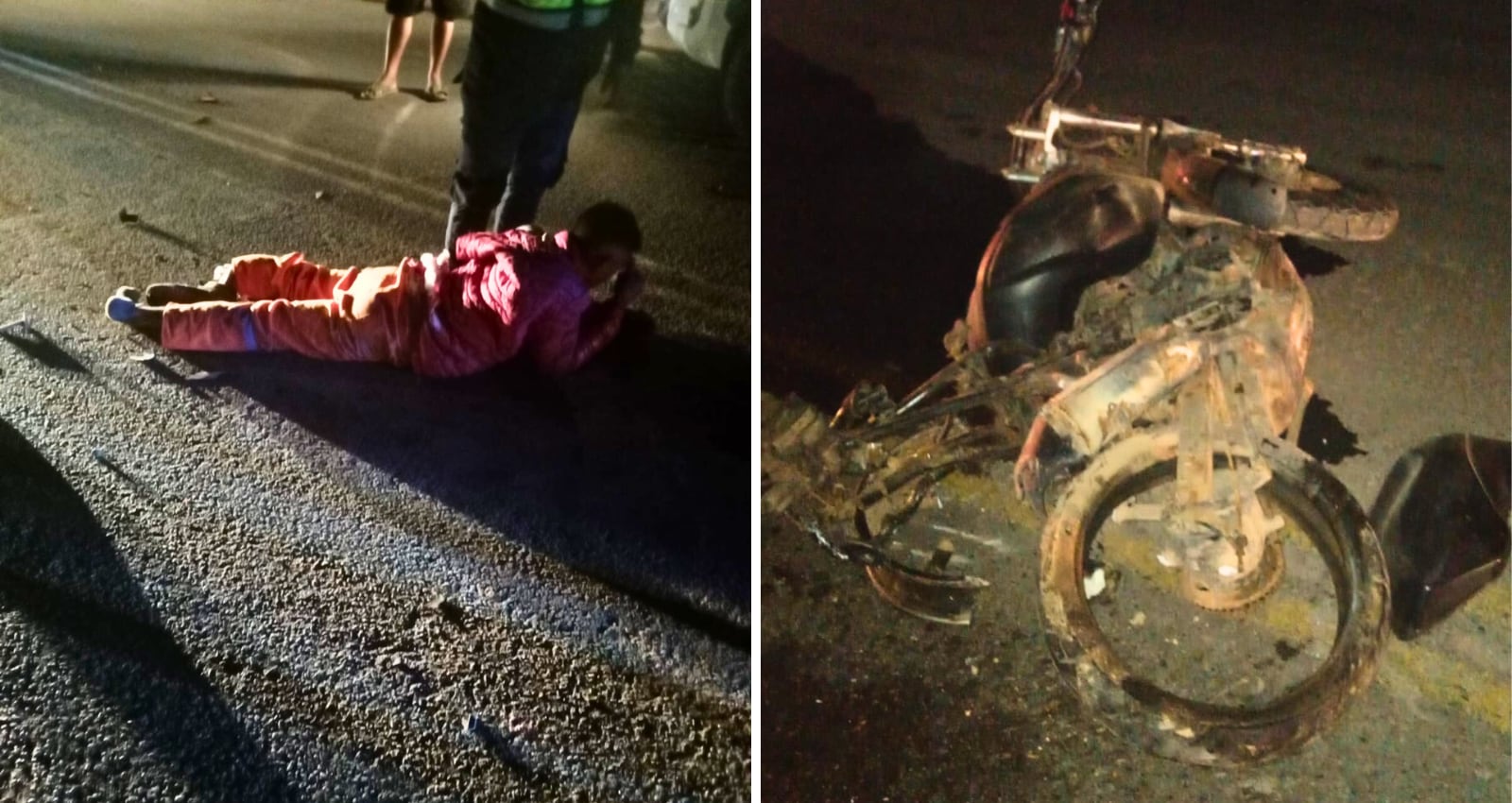 Uno de los asaltantes fue intervenido por robo a mano armada a pareja en Chala. Foto: PNP.