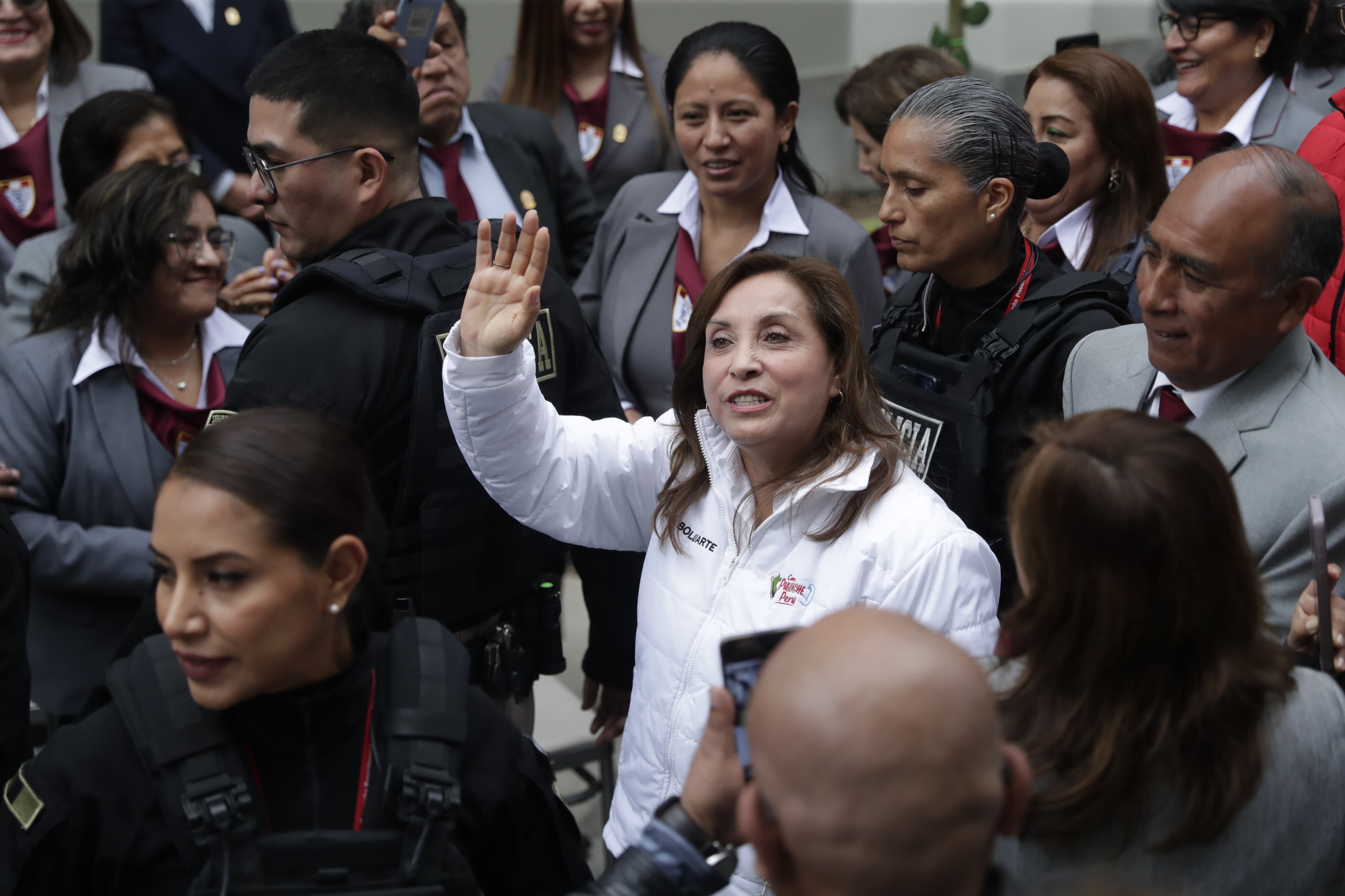 El ministro Raúl Pérez Reyes es uno de los férreos defensores de la presidenta Dina Boluarte. (Foto: Hugo Pérez/GEC)