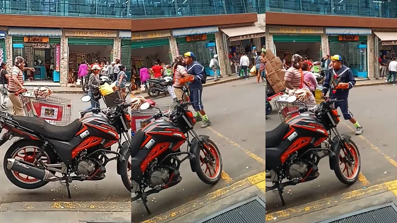 Los personajes se encontraron por el Mercado Central. (Foto: composición EC)