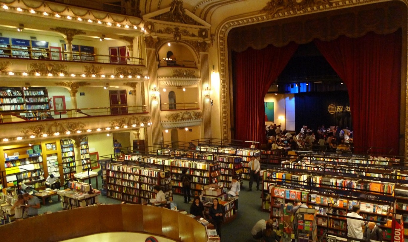 El Ateneo, la librería más hermosa del mundo.
