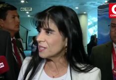 Ministra Desilú León defiende a Dina Boluarte tras desaprobación en encuestas