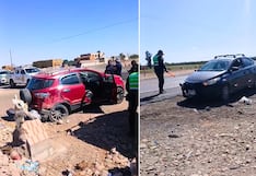 Arequipa: Choque en la Panamericana Sur deja heridos en Majes
