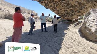 Ica: realizan trabajo en el sector Sacta para iniciar próximamente trabajos paliativos en el barraje