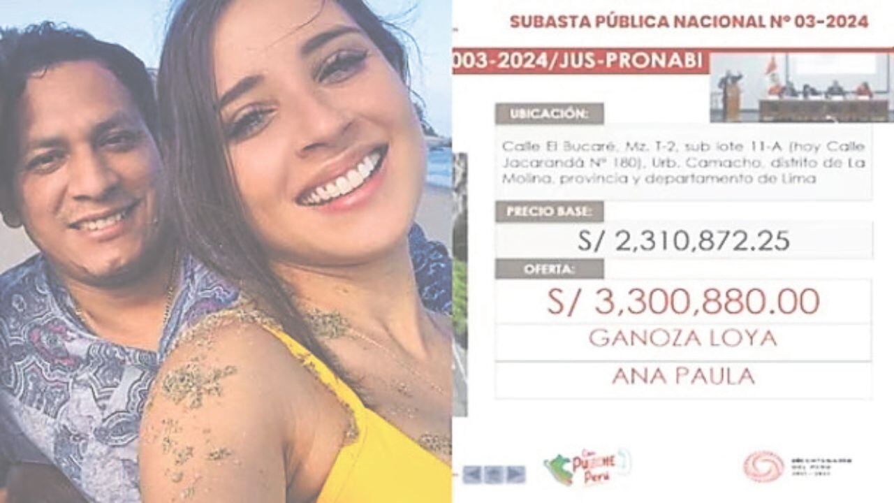 El Ministerio Público precisó que medida obedece a que la trujillana no tendría los ingresos suficientes para justificar esa adquisición.