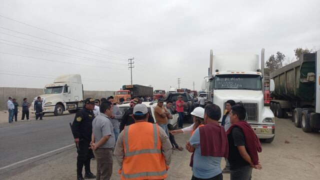 Pisco: Aceros Arequipa denuncia que transportistas realizaron actos vandálicos contra unidades