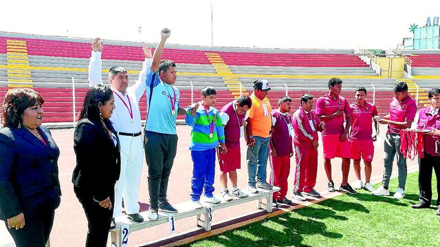 Escolares de educación especial participaron de fraterno certamen de atletismo