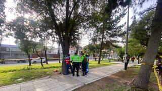 Un sujeto fue encontrado sin vida en la av. Perú de José Luis Bustamante y Rivero en Arequipa