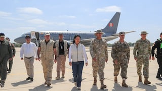 Keiko Fujimori llega a Piura para supervisar trabajos de prevención frente al Fenómeno El Niño