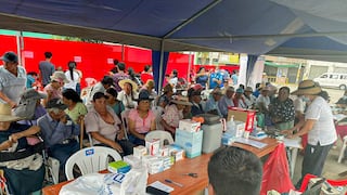 La Libertad: Más de 200 pobladores de Nuevo Chao se beneficiaron en campaña de salud gratuita