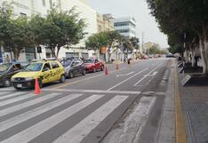 Chiclayo: Transportistas culpan a ambulantes por caos vehicular en vía de doble sentido