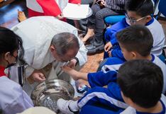 Semana Santa: EsSalud Arequipa realiza simbólico lavado de pies a asegurados