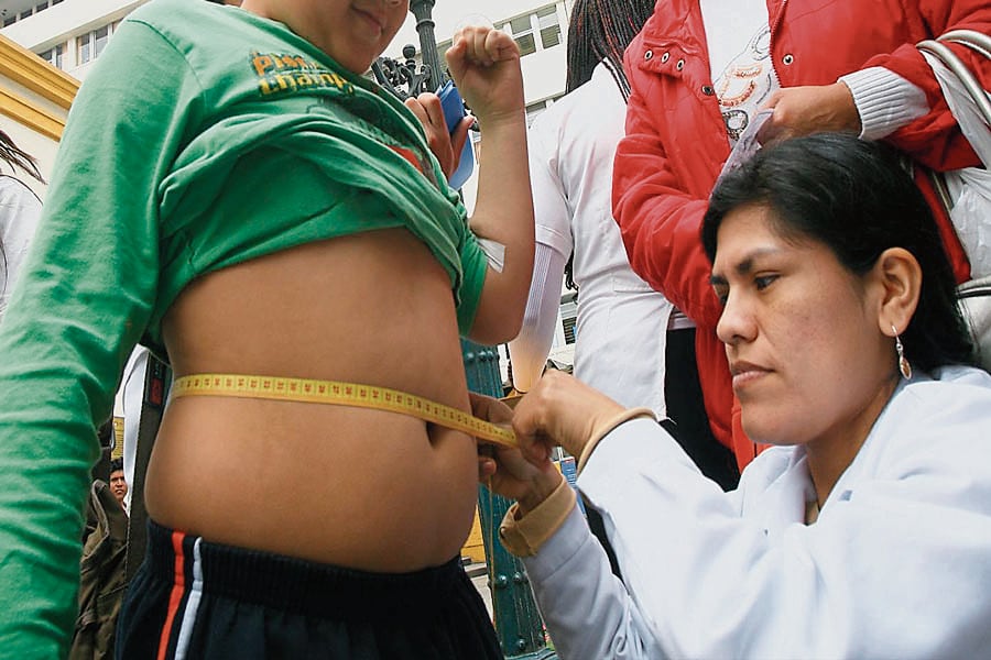 Obesidad en niños. Foto: difusión.