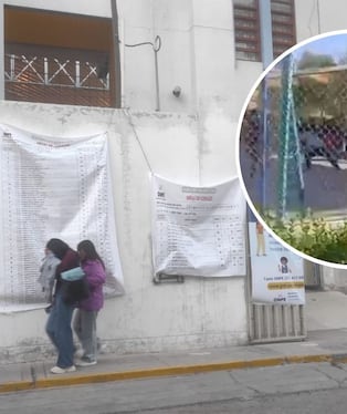 Trasladan a estudiantes a un complejo deportivo en Arequipa por demora de la ONPE en local de votación