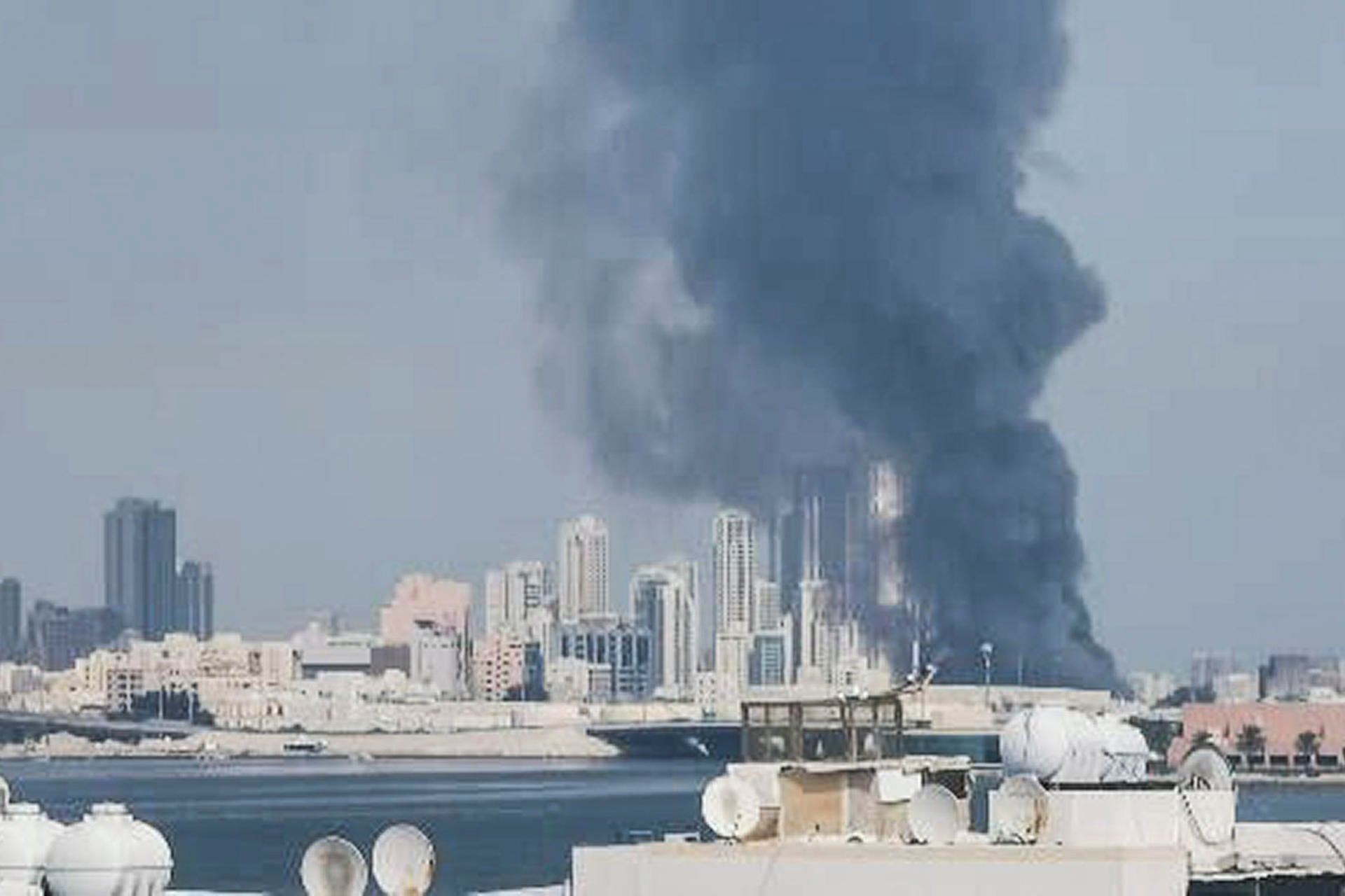 Guardia Revolucionaria iraní confirmó que ha lanzado ataques contra bases estadounidenses situadas en Baréin, Catar y Emiratos Árabes. EFE