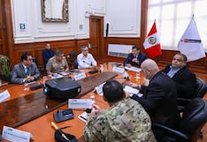 Gobierno coordina acciones con Fuerzas Armadas y Policía para enfrentar la criminalidad