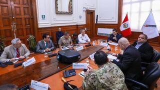 Gobierno coordina acciones con Fuerzas Armadas y Policía para enfrentar la criminalidad