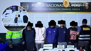 Nasca: cárcel por tentativa de homicidio, tenencia ilegal de arma de fuego y microcomercialización de drogas